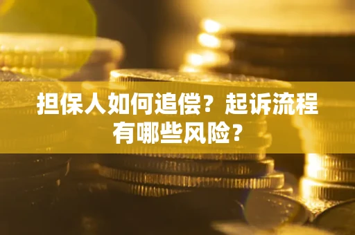 济南担保人如何追偿？起诉流程有哪些风险？