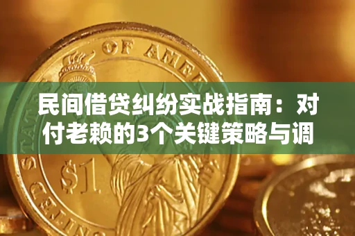济南民间借贷纠纷实战指南：对付老赖的3个关键策略与调解盲区解析