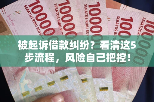 济南被起诉借款纠纷？看清这5步流程，风险自己把控！
