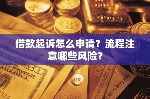 济南借款起诉怎么申请？流程注意哪些风险？