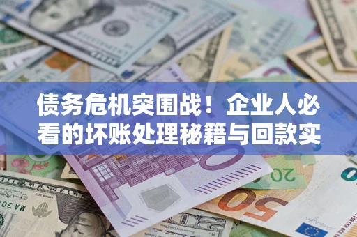 济南债务危机突围战！企业人必看的坏账处理秘籍与回款实战指南